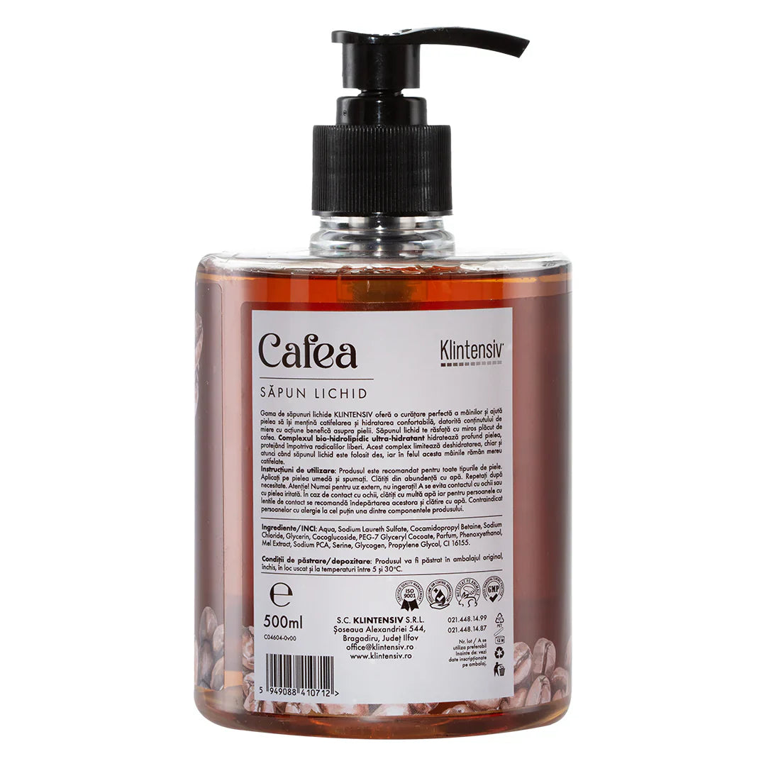 KLINTENSIV - SAPUN LICHID CAFEA 500ML