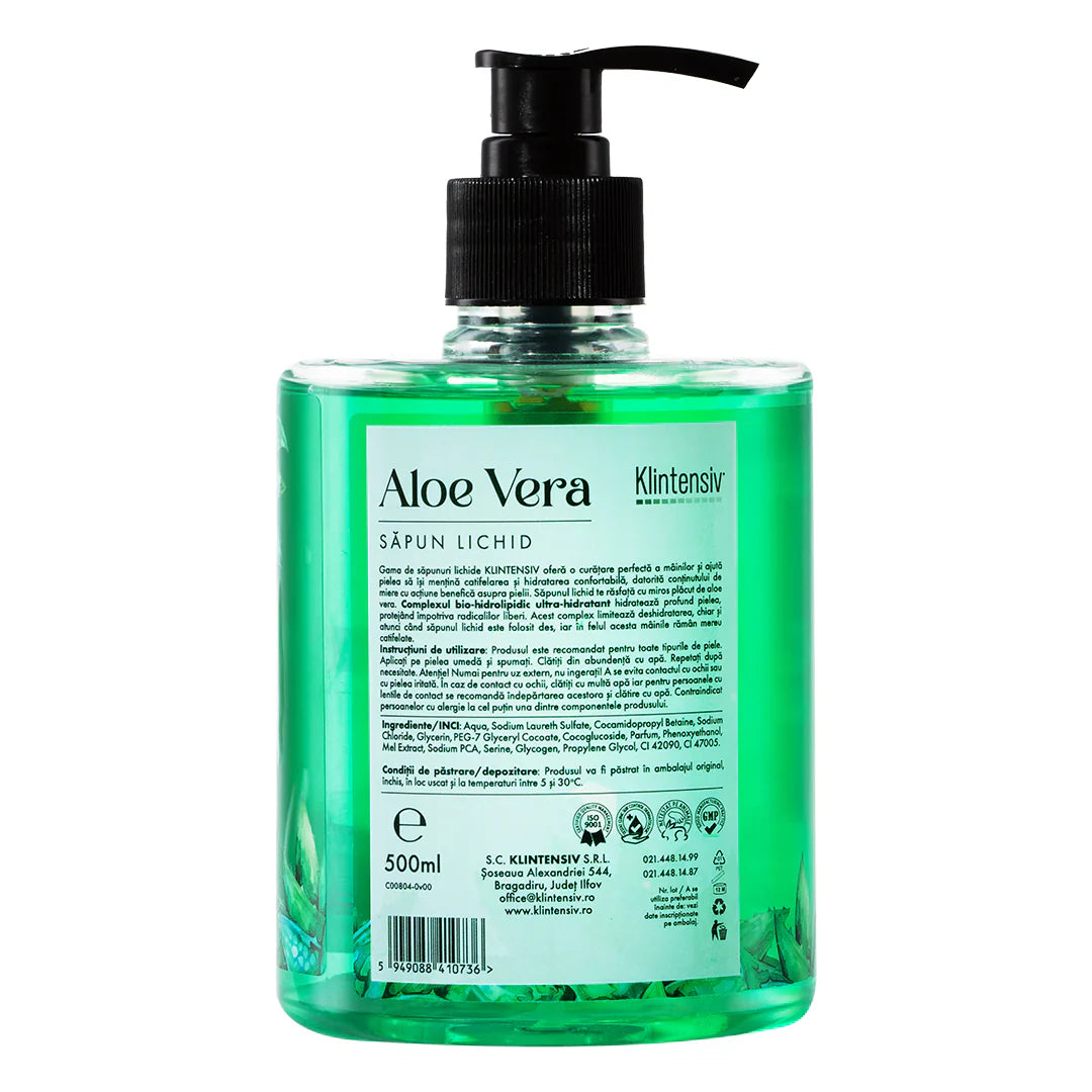 KLINTENSIV - SAPUN LICHID ALOE VERA 500 ML