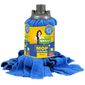 Rezerva mop Brilli, microfibra, marime L, Blue