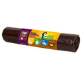 Saci menajeri colectare selectiva Brilli 240l, 10 buc, maro