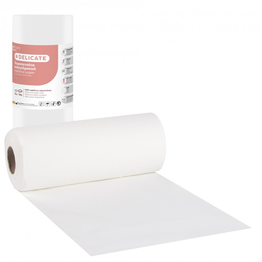 Rola hartie Soft Care Basic 2 straturi 25cm x 59m