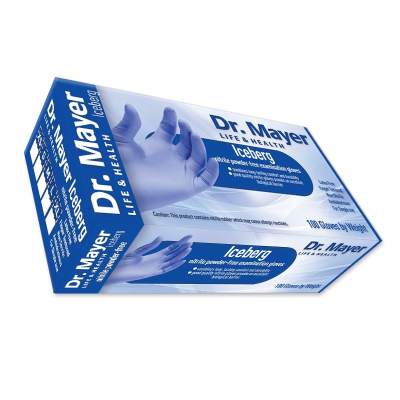 Manusi Examinare Nitril Indigo Iceberg  Dr.Mayer
