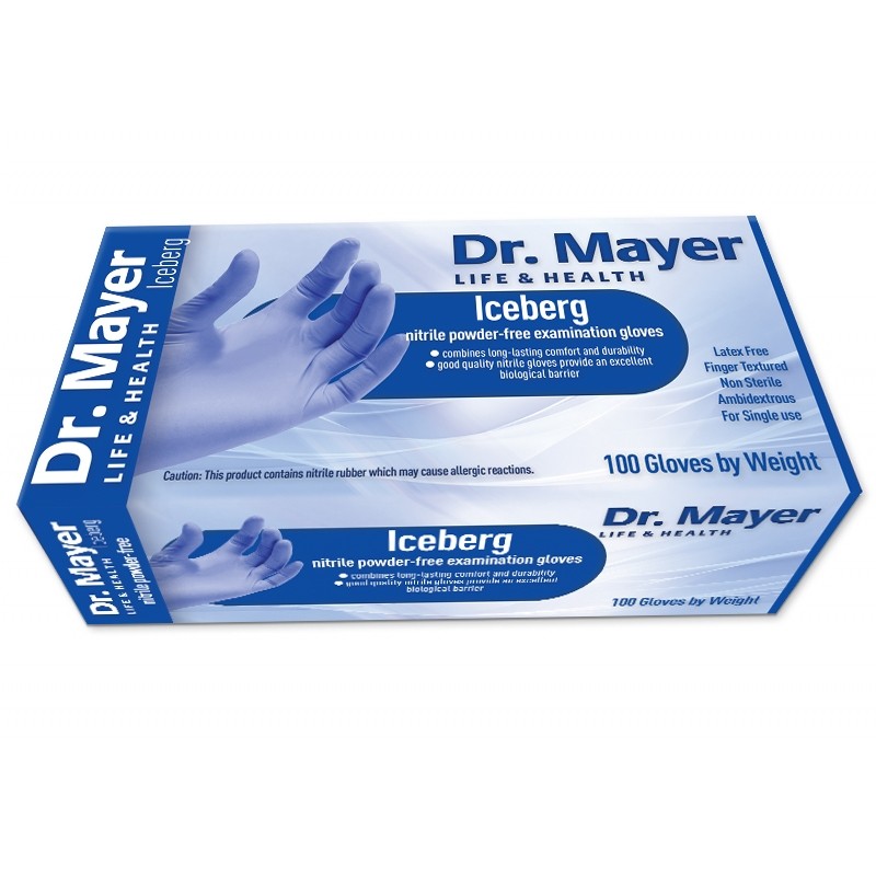 Manusi Examinare Nitril Indigo Iceberg  Dr.Mayer