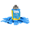 Rezerva mop Misavan, microfibra, marime M, ALBASTRU
