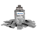 Rezerva mop Misavan, microfibra, marime M, GRI