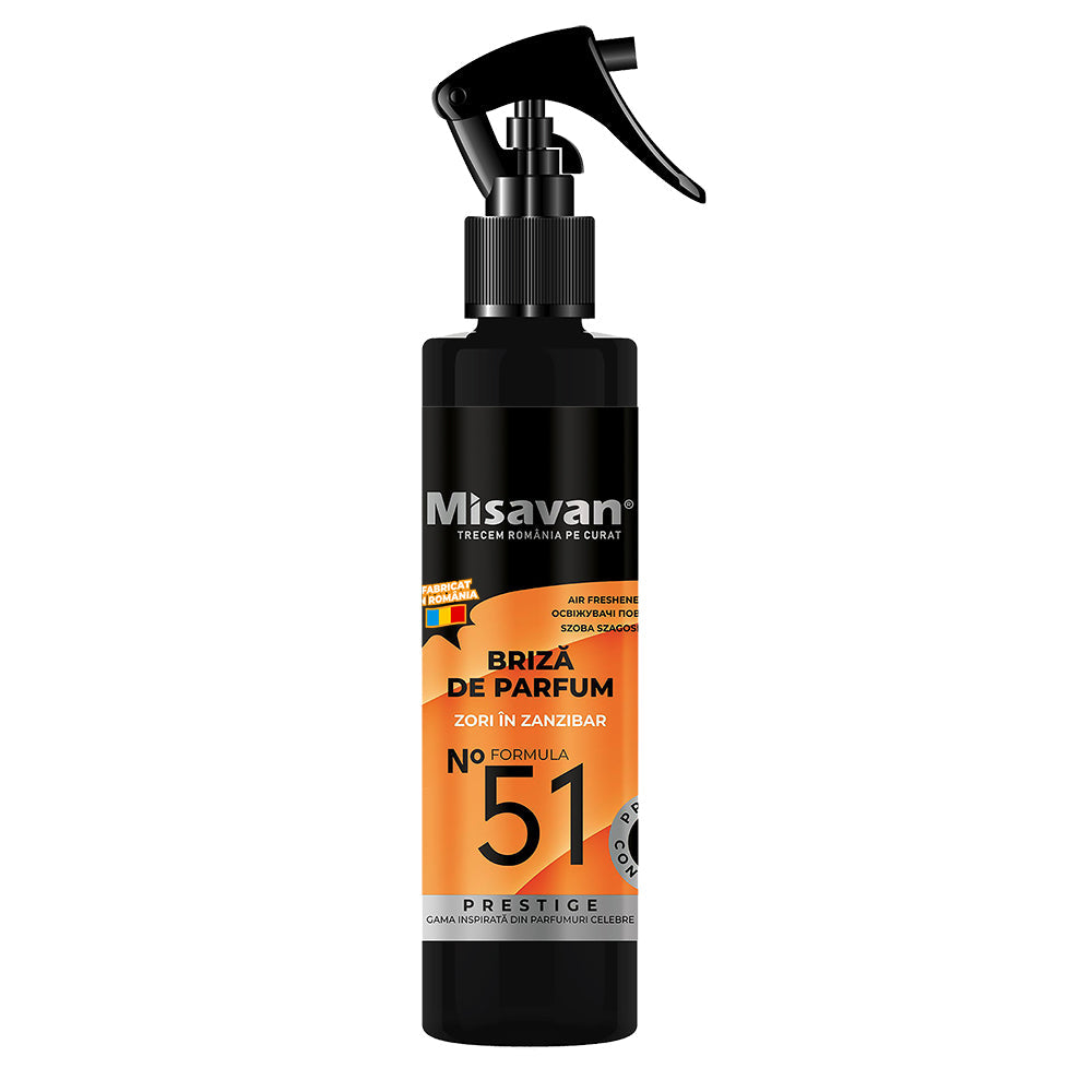 Odorizant camera Misavan Briza de parfum nr.51, Zori in Zanzibar, 200 ml