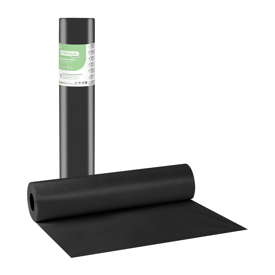Rola examinare Soft Care Premium Standard 2 straturi 58cm x 50m –Negru