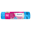 Saci menajeri colectare selectiva Misavan 60l, parfumati, 10 buc, albastri