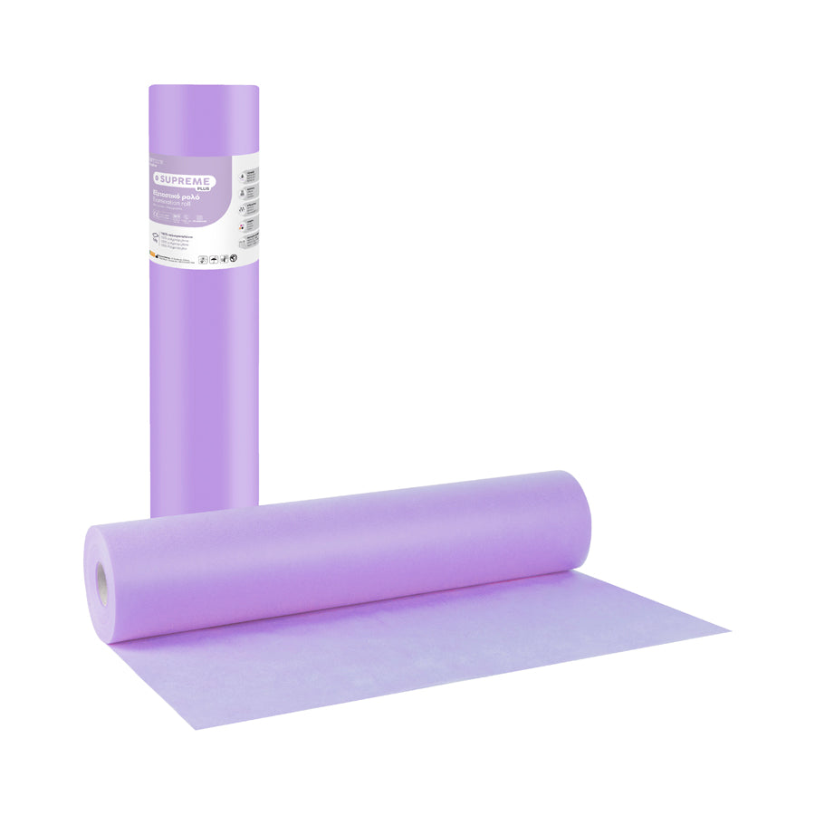 Rola examinare non-woven Soft Care Supreme Plus 1 strat 58cm x 70m – Mov (Lila)