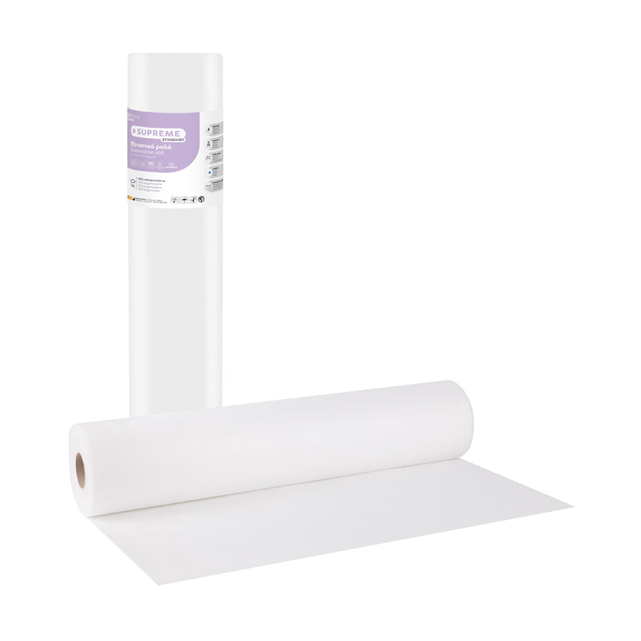 Rola examinare Soft Care Supreme Standard 1 strat 58cm x 70m -Alba